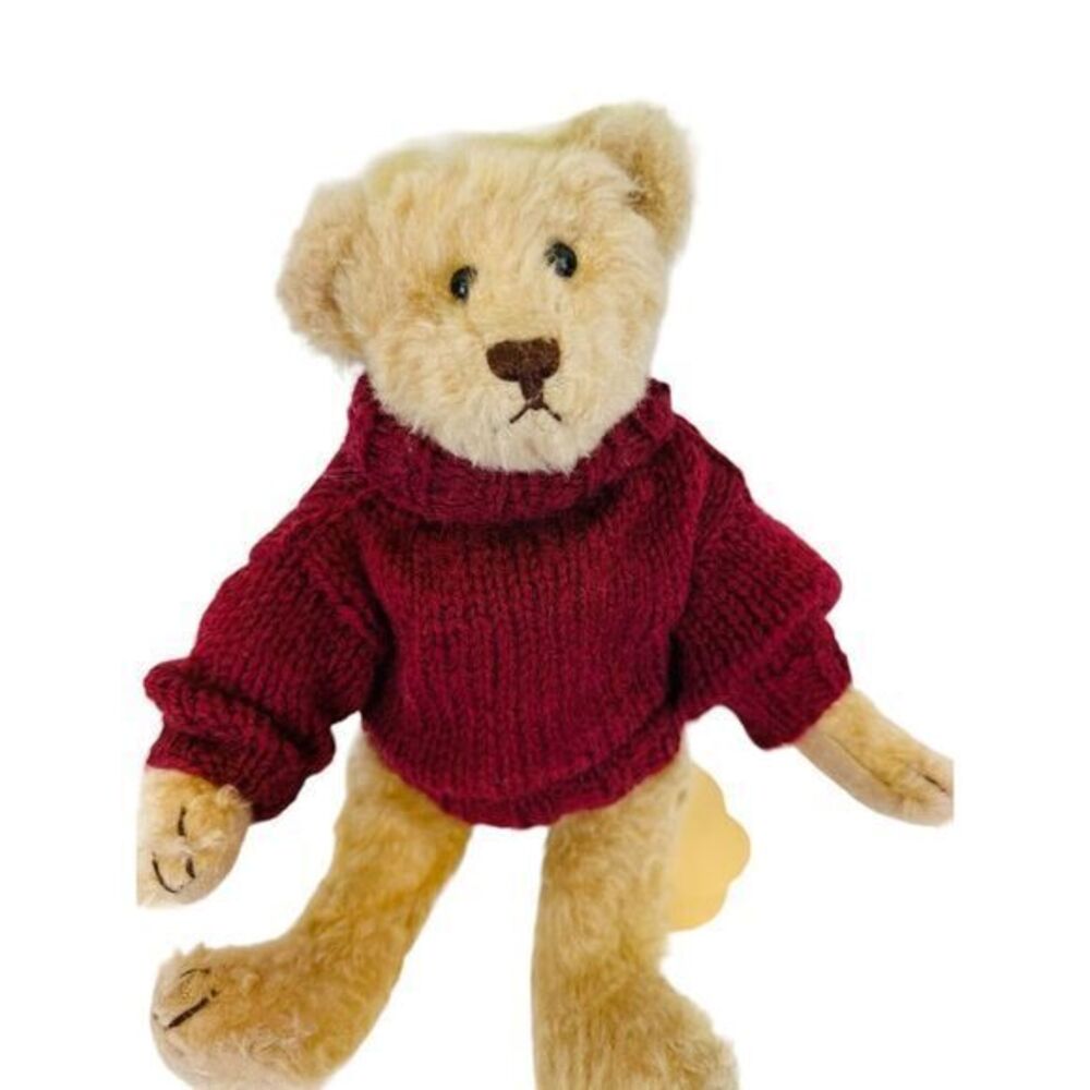 Bearly There Inc. Roosevelt Teddy Bear W/Sweater LINDA SPIEGEL‎  #6/200 Vintage